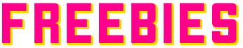 FREEBIES logo design